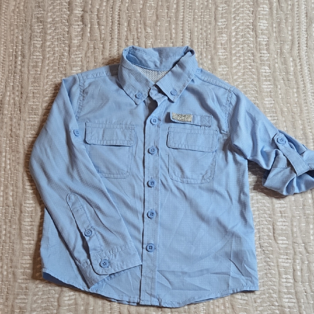 Ocean Coast Blue Outdoor Shirt